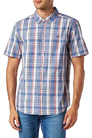 Mustang Herren Style Chris Shirt Klassisches Hemd, , XL
