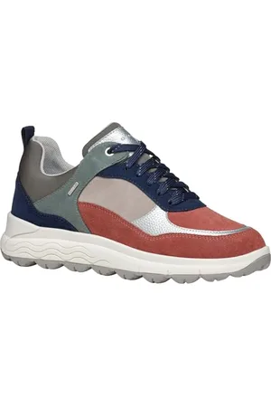 Geox Damen D SPHERICA 4X4 B ABX Sneaker, Old Rose/Navy, 41 EU