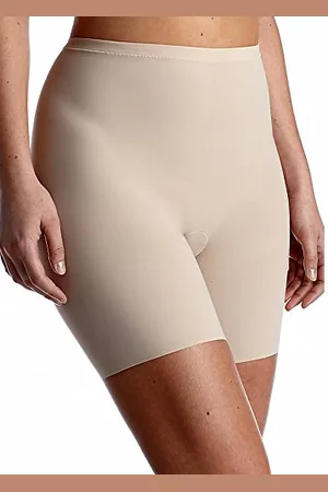 Maidenform Damen Sleek Smoothers - Thigh Slimmer Miederpants, , 42 (Herstellergröße: XL)
