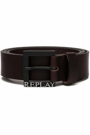 Replay Herren Gürtel aus Leder, (Braun), 95