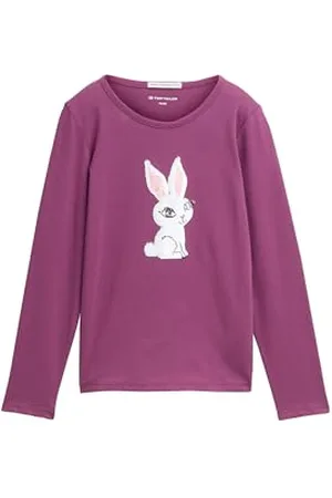 TOM TAILOR Mädchen Kinder Langarmshirt mit Wendepaillette, , 92/98