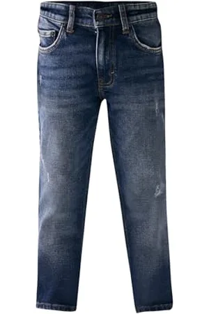 LTB Jungen-Jeanshosen Frey B Schlank Mittlere Taille mit Reißverschluss in Mittelblau - Größe 146CM