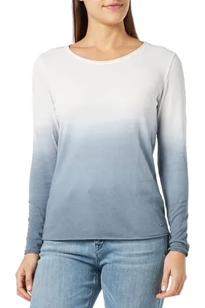 Bugatti Damen T-Shirt Langarm Arm