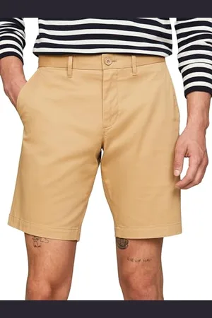 Tommy Hilfiger Herren Shorts Brooklyn Short 1985 Kurz, Grün (Classic Khaki), 28W