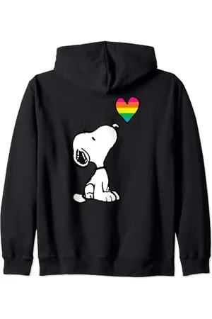 Peanuts – Snoopy Regenbogenherz Kapuzenjacke