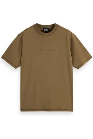 Scotch&Soda Herren T-Shirt Seasonal Core - Front Chest Logo T-Shirt, ,XL