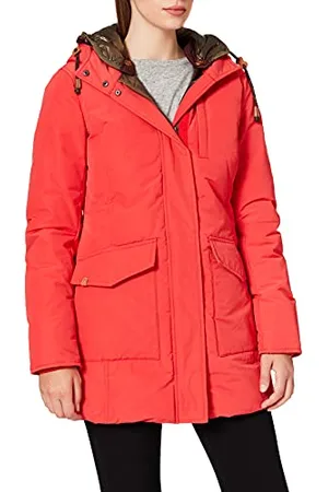 Camel Active Damen 2500 Parka, Rot ( 51), 36