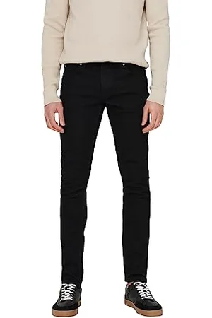 Only & Sons Herren Onsloom Slim Black 4324 Jeans Vd, , 30W / 30L