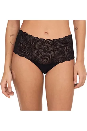 Chantelle Damen Softstretch High Waist Brief W/Lace Slip, , Einheitsgröße