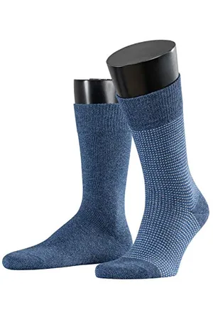 ESPRIT Herren Contrasty Piqué 2-Pack M SO Hausschuh-Socken, , 39-42 (2er Pack)