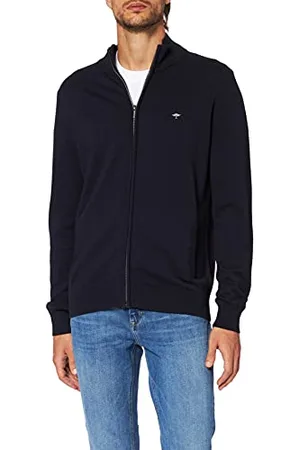 Fynch-Hatton Herren Cardigan-zip Strickjacke, , XXL EU