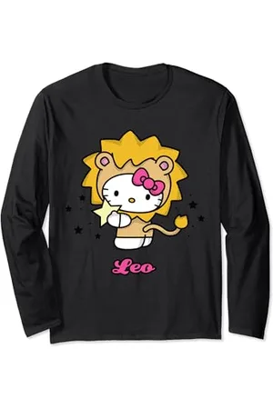 Hello Kitty Leo Star Sign Langarmshirt