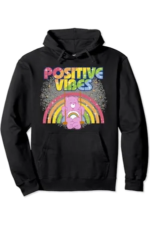 Care Bears Positive Vibes Rainbow With Cheer Bear Pullover Hoodie