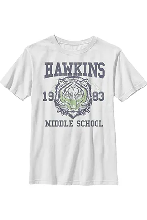 Stranger Things Unisex Kinder Tiger Sep Short Sleeve T-shirt, , Einheitsgröße