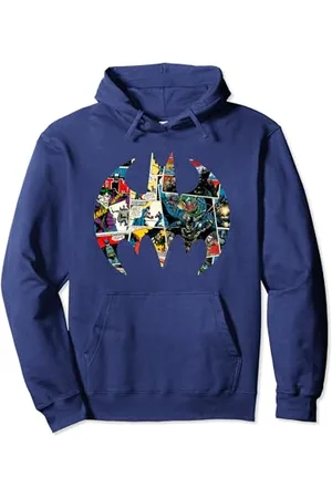 DC Comics Originals Batman Comic Book Logo Pullover Hoodie