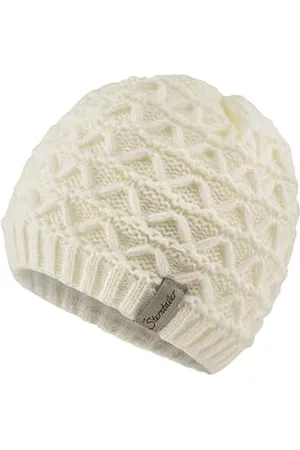 Sterntaler Strickmütze mit Regenbogen Muster - Mädchen Beanie einfarbig, gefüttert mit weichem Baumwollfleece - Baby Wintermütze mit Strickmuster - , 41