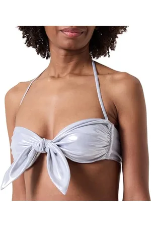 Pinko Damen Rubicon Top Tecno Jersey Lamina Eff. Nass Bikini, , XS