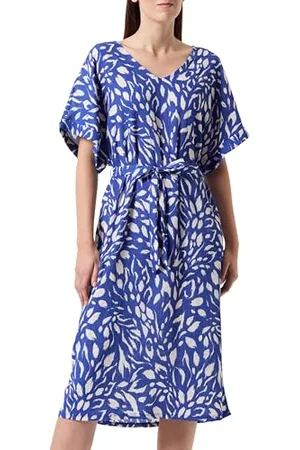 VILA YA BEA V-Neck 2/4 MID Calf Dress/DFS