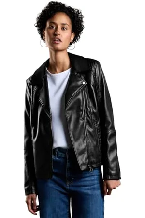 Street one Damen A212184 Biker-Jacke, Black, 38