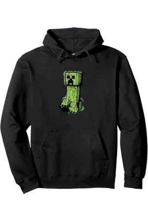 Minecraft Creeper Graffiti-Sitz Pullover Hoodie