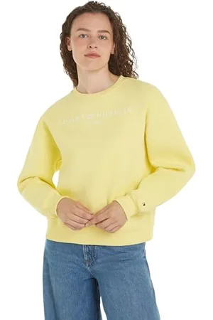 Tommy Hilfiger Damen Sweatshirt ohne Kapuze, , XXL