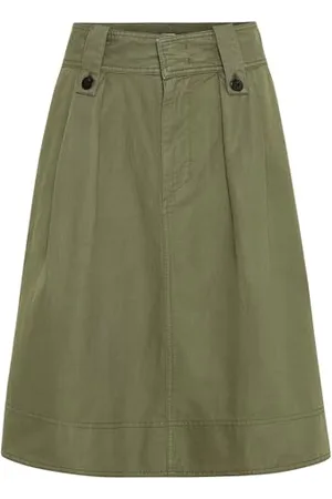 Camel Active Damen Rock aus leichtem Baumwoll-Leinen Mix womenswear-40