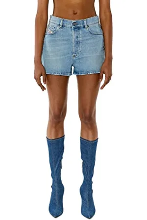 Diesel _D-GER CALZONCINI_Pants_Blau_
