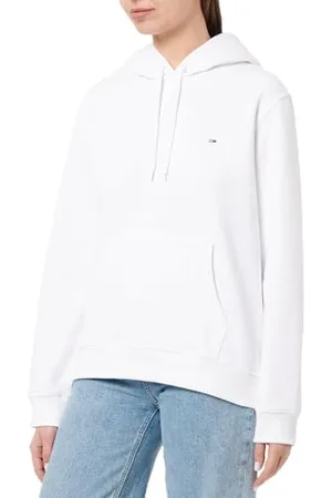 Tommy Hilfiger Damen Hoodie Flag Regular Fit, , XL