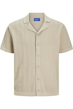 JACK & JONES Herren JORVALENCIA Structure Knit SS Polo SN Poloshirt, ,L