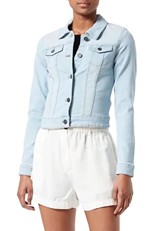 Noisy May NOS DE Damen NMDEBRA L/S Jacket LB BG NOOS Jeansjacke, , S