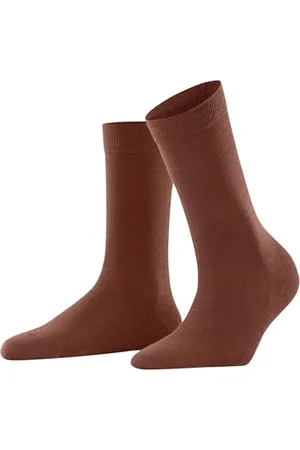 Falke Damen Socken Softmerino W So Wolle Baumwolle einfarbig 1 Paar, , 35-36