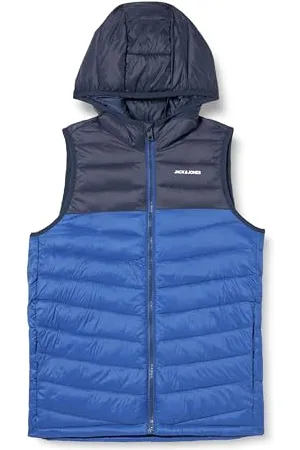 JACK & JONES Jungen JCONEW Pocket Hood BW JNR Steppweste 12257290, ,176