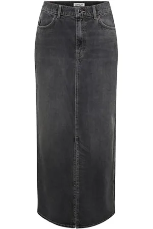 ONLY Onlcilla Long Slit Skirt DNM Noos