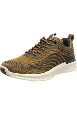 ARA Herren SAN Diego Sneaker, Cognac,Blue, 40 EU