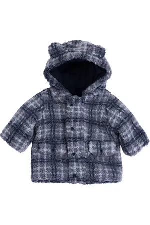 chicco Giubbino con cappuccio, Baby - Jungen, Grau, 1M, Entworfen in Italien