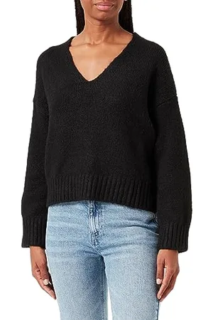 Pieces® PCNANCY LS Reversible Vneck Knit NOOS CP