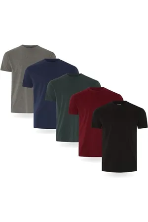 FM London Herren-t-Shirt (3/5er-pack) Herren T-Shirt, , M