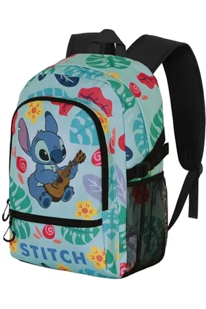 Disney Lilo und Stitch Guitar-FAN Fight Rucksack 2.2, Grün, 31 x 44 cm, Kapazität 24 L