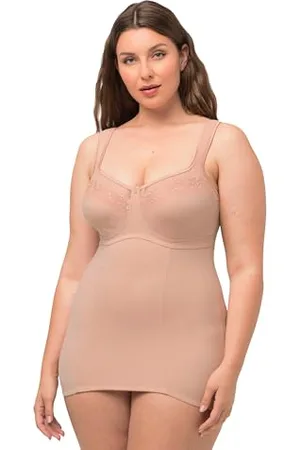 Ulla Popken Damen Shaping-Top Unterhemd, , 95C