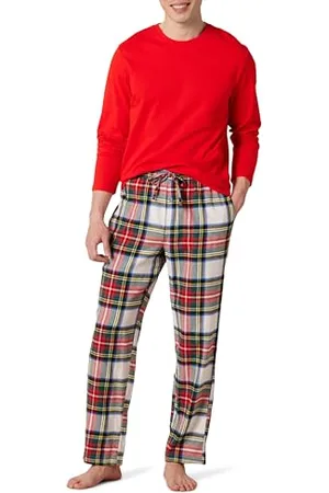 Amazon Herren Pyjama-Nachtwäsche-Set Aus Weichem Flanell (Erhältlich In Übergröße), , M