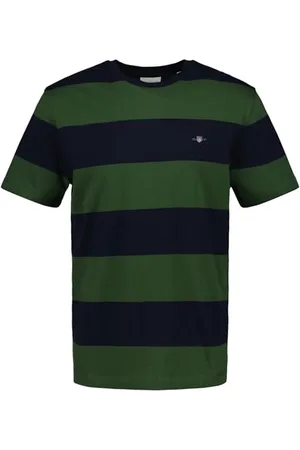 GANT Herren BAR Stripe SS T-Shirt, , S