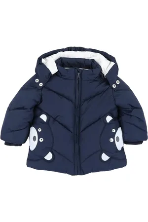 chicco Giubbino con cappuccio, Baby - Jungen, Blau (1), 9M, Entworfen in Italien