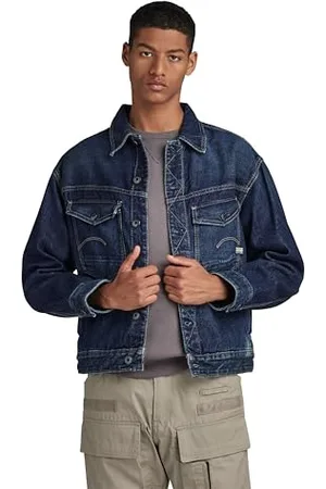 G-Star RAW Herren Dakota Selvedge Jacke, , L