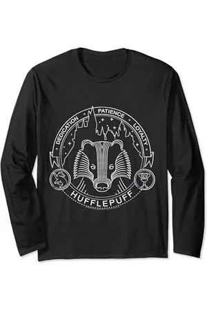 Harry Potter Hufflepuff Seal Langarmshirt