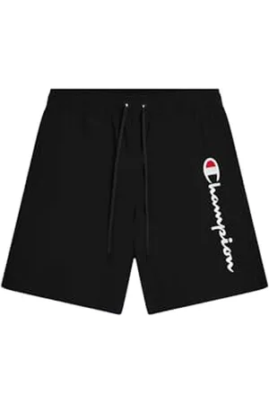 Champion Herren Legacy Icons Beachshorts-Crinkle Taslon Contrast Logo Bermuda Badehose, , Medium