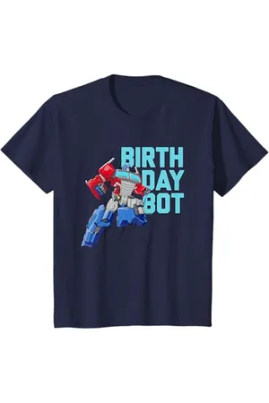 TRANSFORMERS Kinder Birthday Bot Optimus T-Shirt