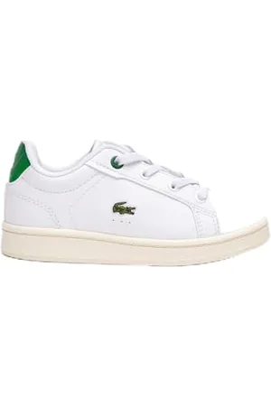 Lacoste Unisex Baby 46SUI0005 Sneaker, WHT/GRN, 19.5 EU