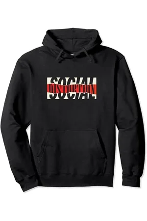 Social Distortion Offizielles Torn Logo Pullover Hoodie