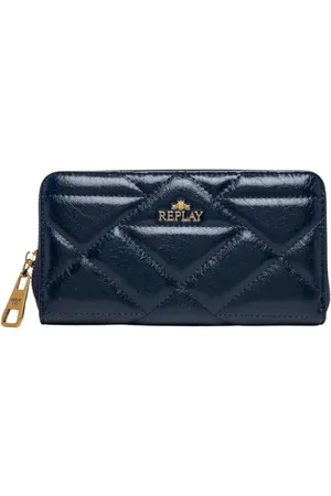 Replay Damen Portemonnaie mit Münzfach, Blau (Midnighit Navy 0751), OneSize