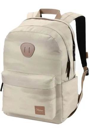 Nitro Urban Plus, Old School Daypack mit zusätzlichem gepolstertem Laptopfach, urbaner Streetpack, Alltagsrucksack, Schulrucksack, Schoolbag mit seitlichem Flaschenfach, Forged Camo